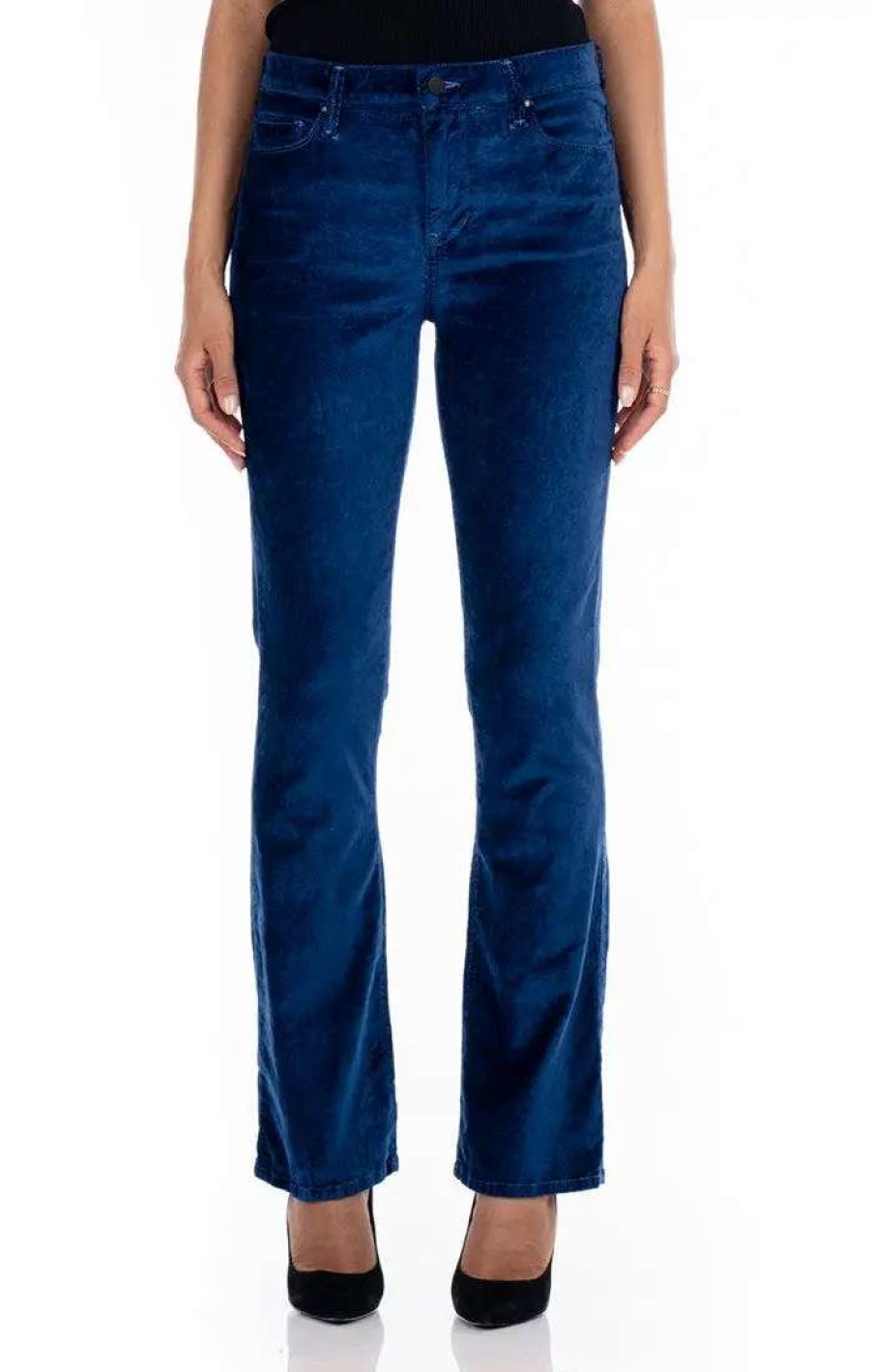 Hot Fidelity Denim Lily Denim Velvet Royal Blue