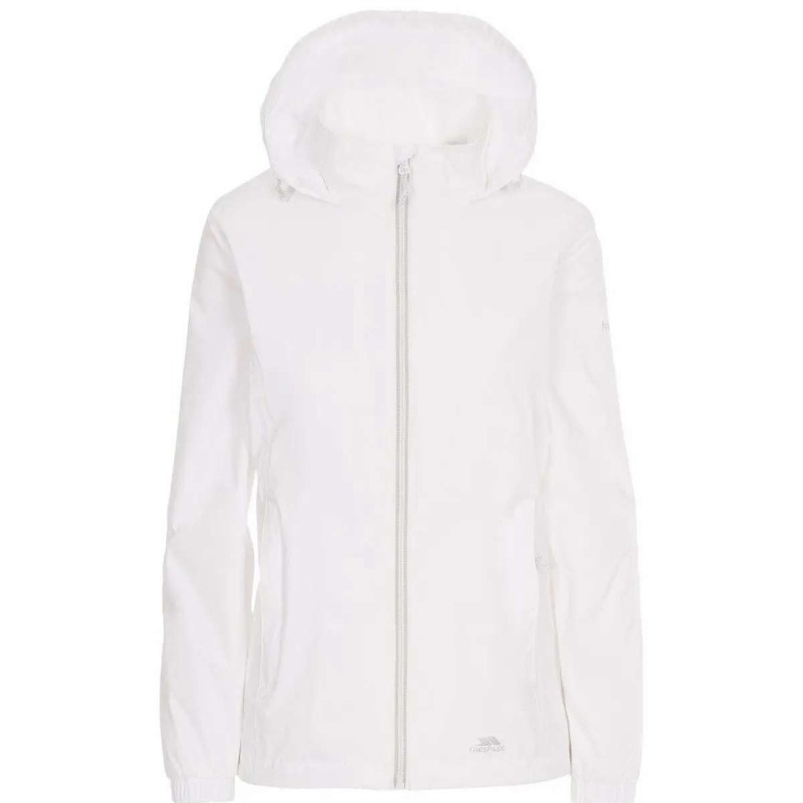 Wholesale Trespass Womens/Ladies Sabrina Waterproof Jacket White