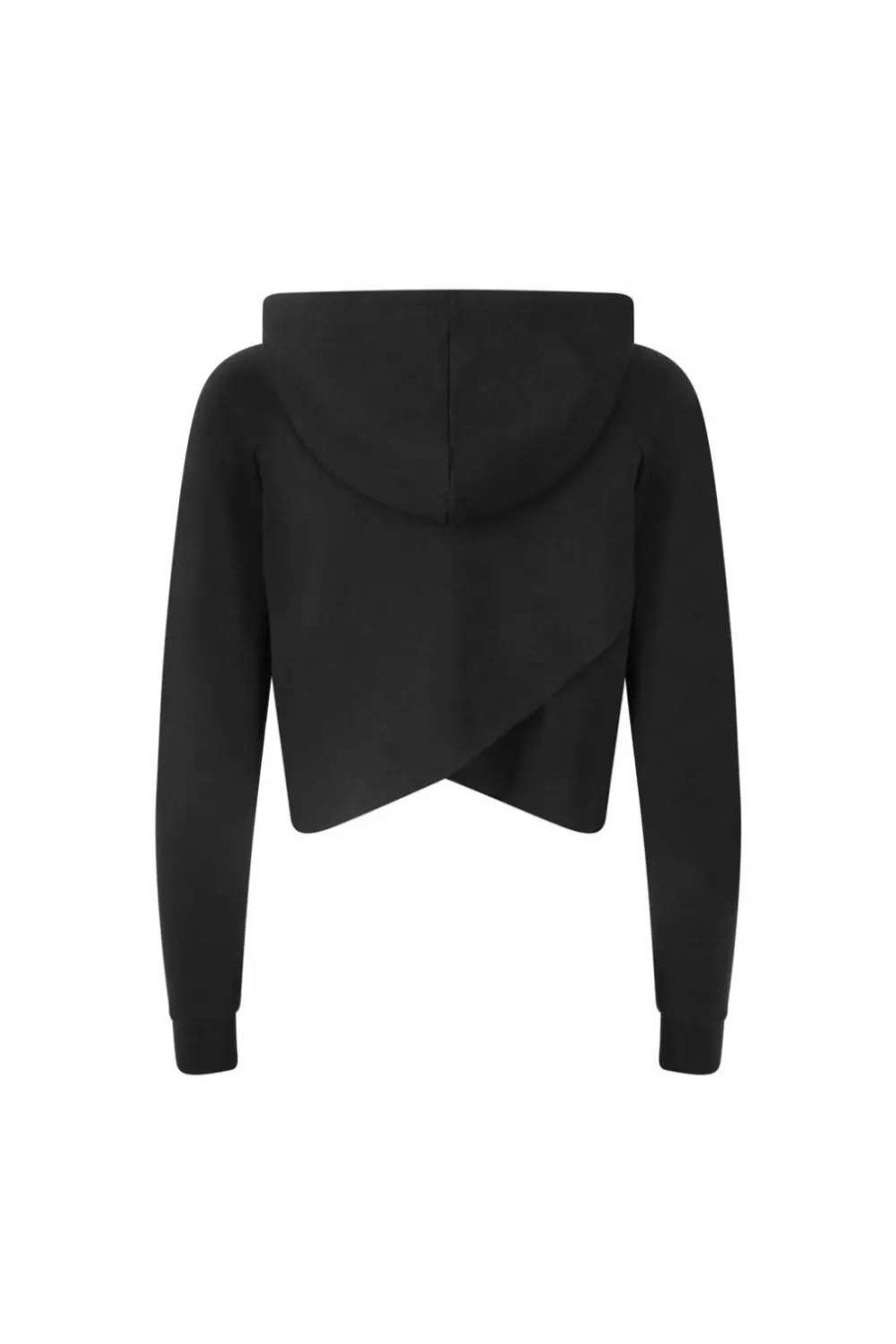 Online Awdis Womens/Ladies Cool Cross Back Cropped Hoodie ( ) Jet Black