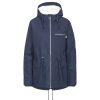 Hot Trespass Womens/Ladies Forever Wateproof Parka Jacket ( ) Navy