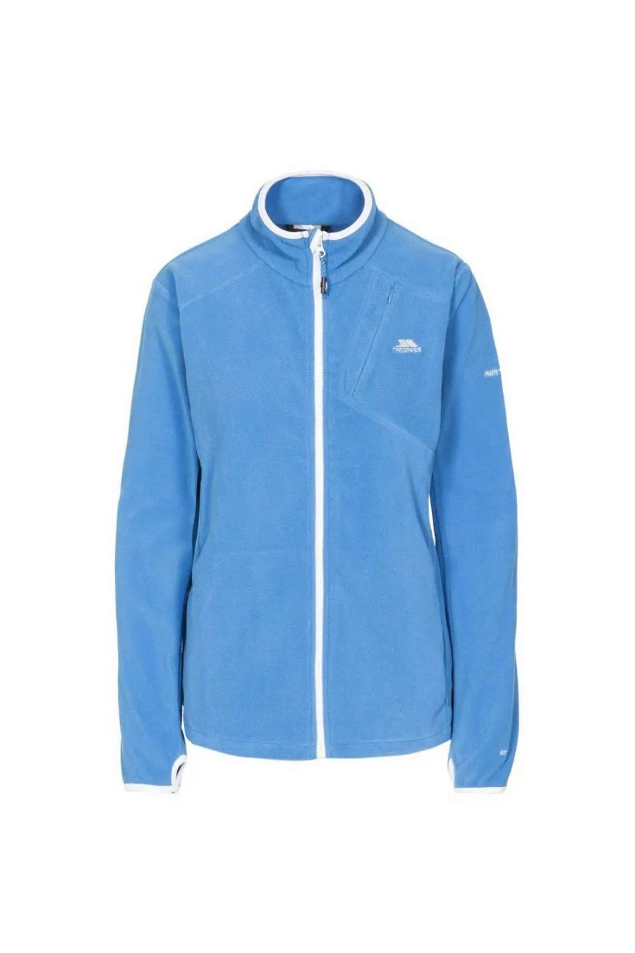 Best Trespass Womens/Ladies Saskia Full Zip Fleece Jacket ( ) Vibrant Blue