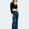 Best Belle & Bloom Flare Up Pull On Jeans Indigo