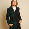 Hot Hutch Wilder Coat Green/Blk