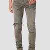 Best Hudson Jeans Zack Skinny Jean 36 Inseam Distress Grey