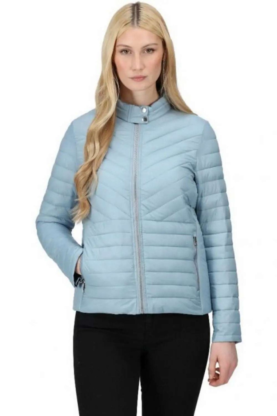 New Regatta Womens/Ladies Kamilla Insulated Jacket Ice Grey