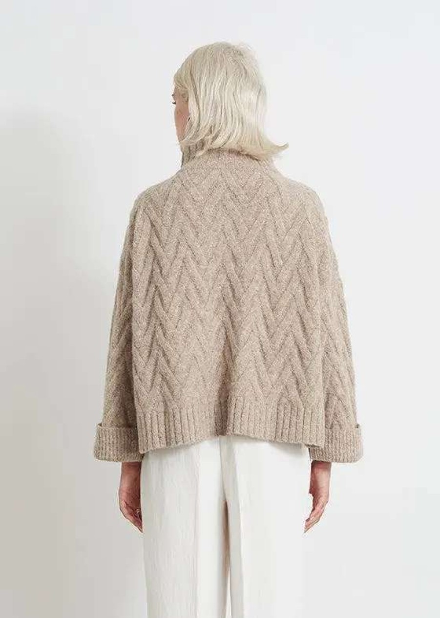 Best Eleven Six Bethany Sweater Oatmeal