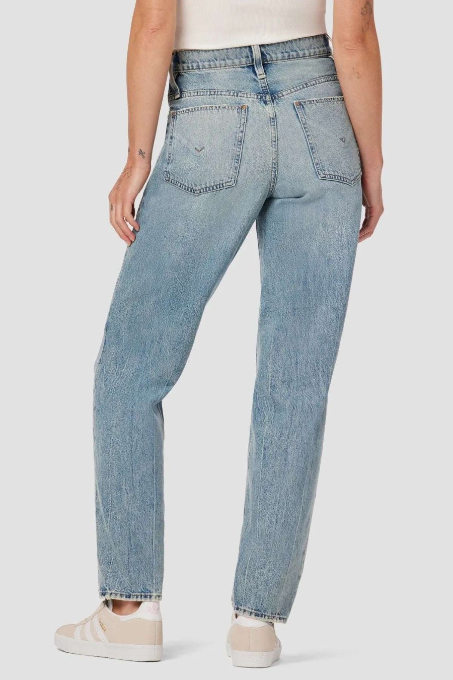 Online Hudson Jeans Mes High-Rise Tapered Straight Big Dipper