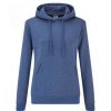 Clearance Of The Loom Fruit Of The Loom Classic Lady Fit Hooded Sweatshirt ( ) Royal Blue Heather