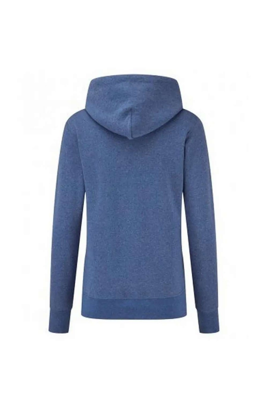 Clearance Of The Loom Fruit Of The Loom Classic Lady Fit Hooded Sweatshirt ( ) Royal Blue Heather