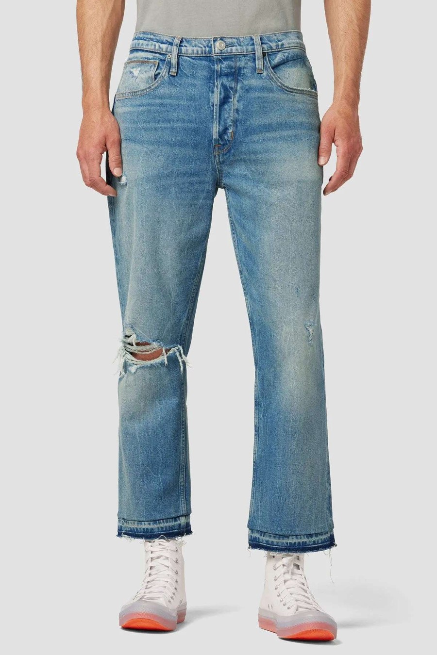 New Hudson Jeans Reese Straight Leg Jean Half Cab