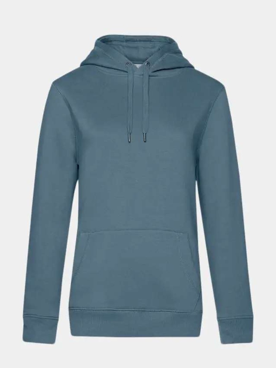 Clearance B&C B&C Womens/Ladies Queen Hoody Nordic Blue