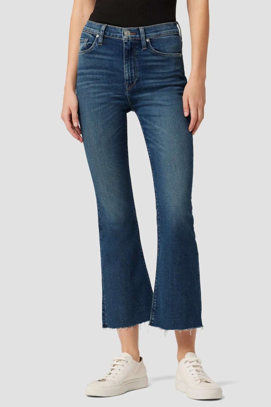 Hot Hudson Jeans Barbara High-Rise Bootcut Crop Jean Secrets