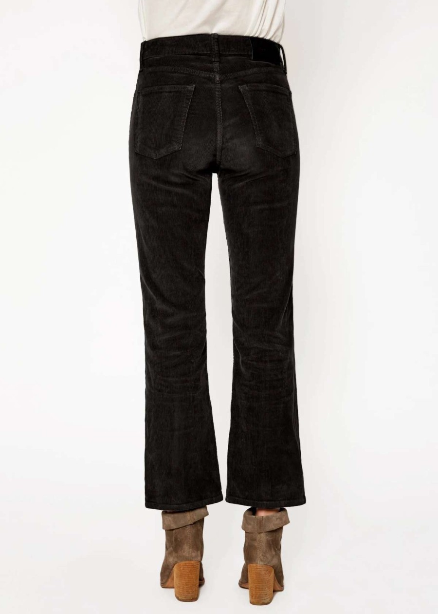 Wholesale Noend Denim Farrah Corduroy Kick Flare Jeans In Black