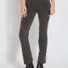 Clearance Lysse Florence Boyfriend Denim Charcoal Pinstripe