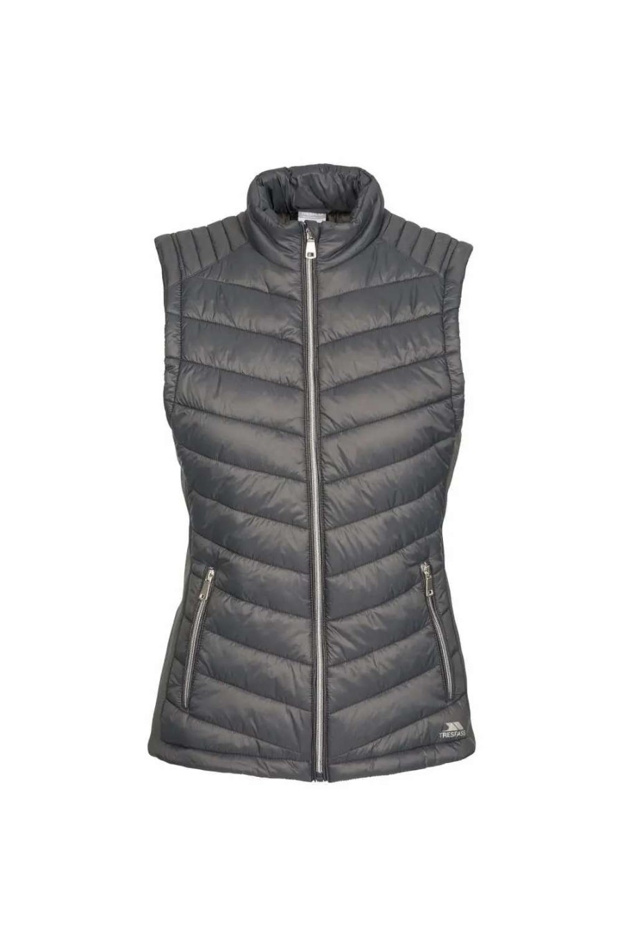 Online Trespass Womens/Ladies Elanora Padded Vest ( ) Carbon