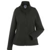 Best Russell Ladies/Womens Smart Softshell Jacket ( ) Black