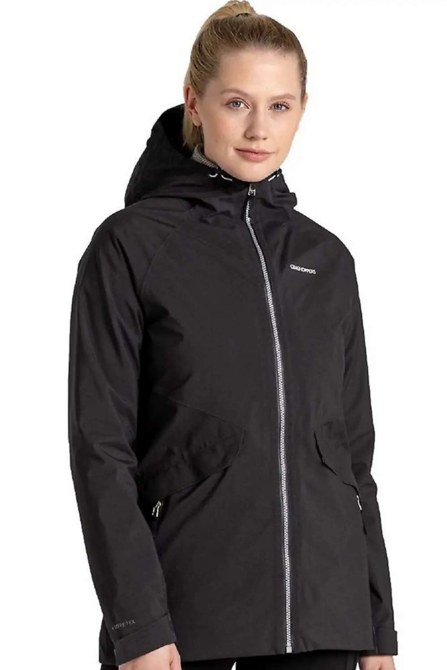 Wholesale Craghoppers Womens/Ladies Minola Gore-Tex Jacket Charcoal