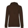 Best B&C B&C Womens/Ladies Organic Hoodie ( ) Coffee