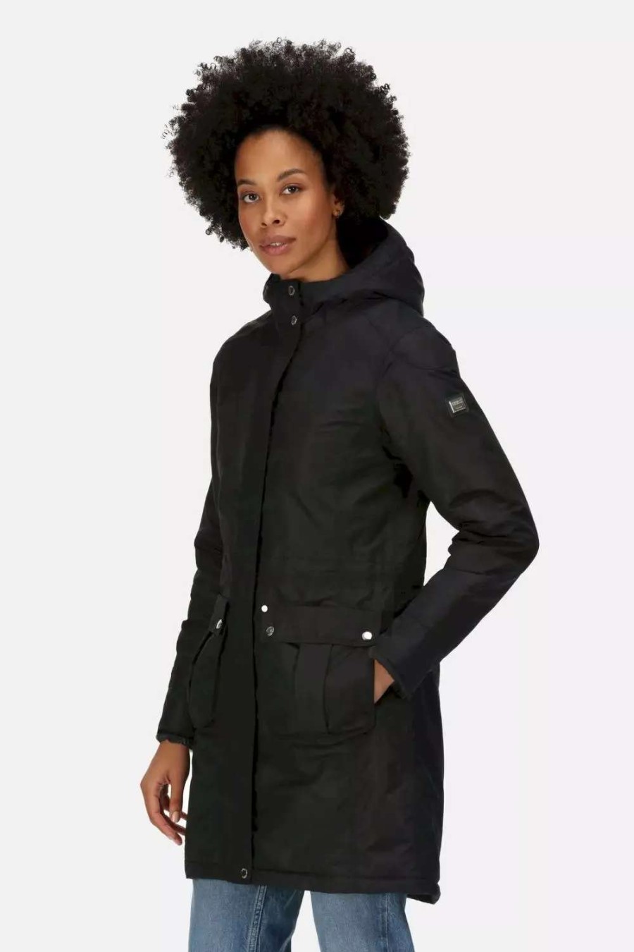 Online Regatta Womens/Ladies Roanstar Iii Waterproof Parka Black