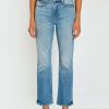 New Noend Denim Farrah High Rise Kick Flare Denim In Skokie