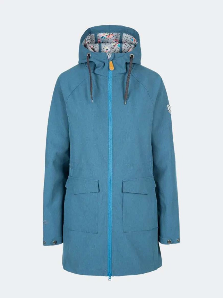 Hot Trespass Soft Shell Jacket Cosmic Blue Marl