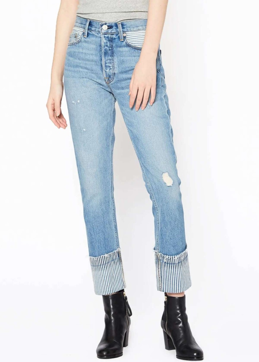 Wholesale Noend Denim Ve Slim Straight In Repair