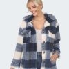 Wholesale White Mark Omen'S Plaid Shacket