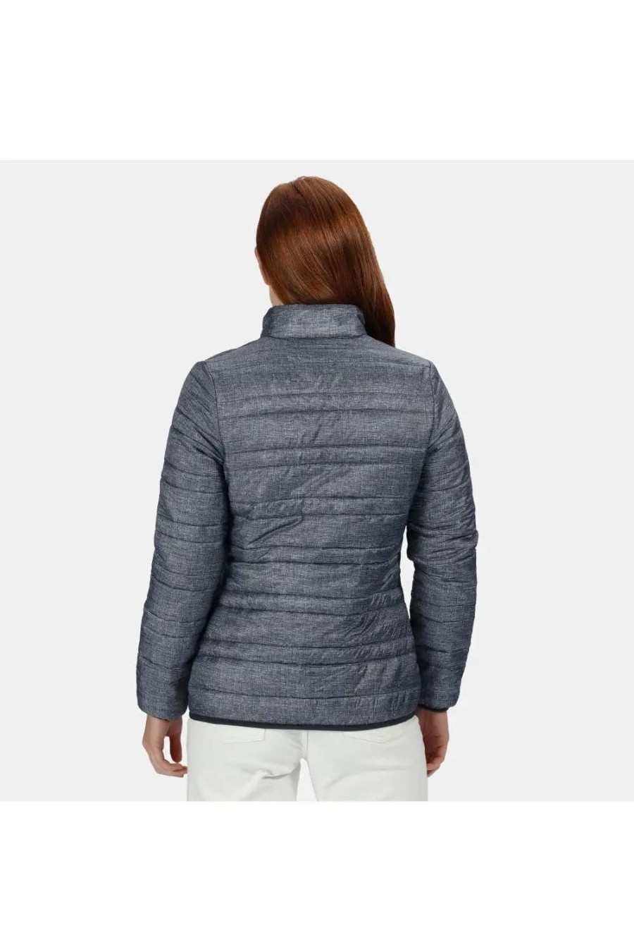 Best Regatta Womens/Ladies Firedown Down Touch Jacket ( ) Gray Marl