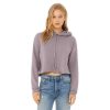 Wholesale Bella + Canvas Ella + Canvas Womens/Ladies Cropped Fleece Hoodie ( ) Storm