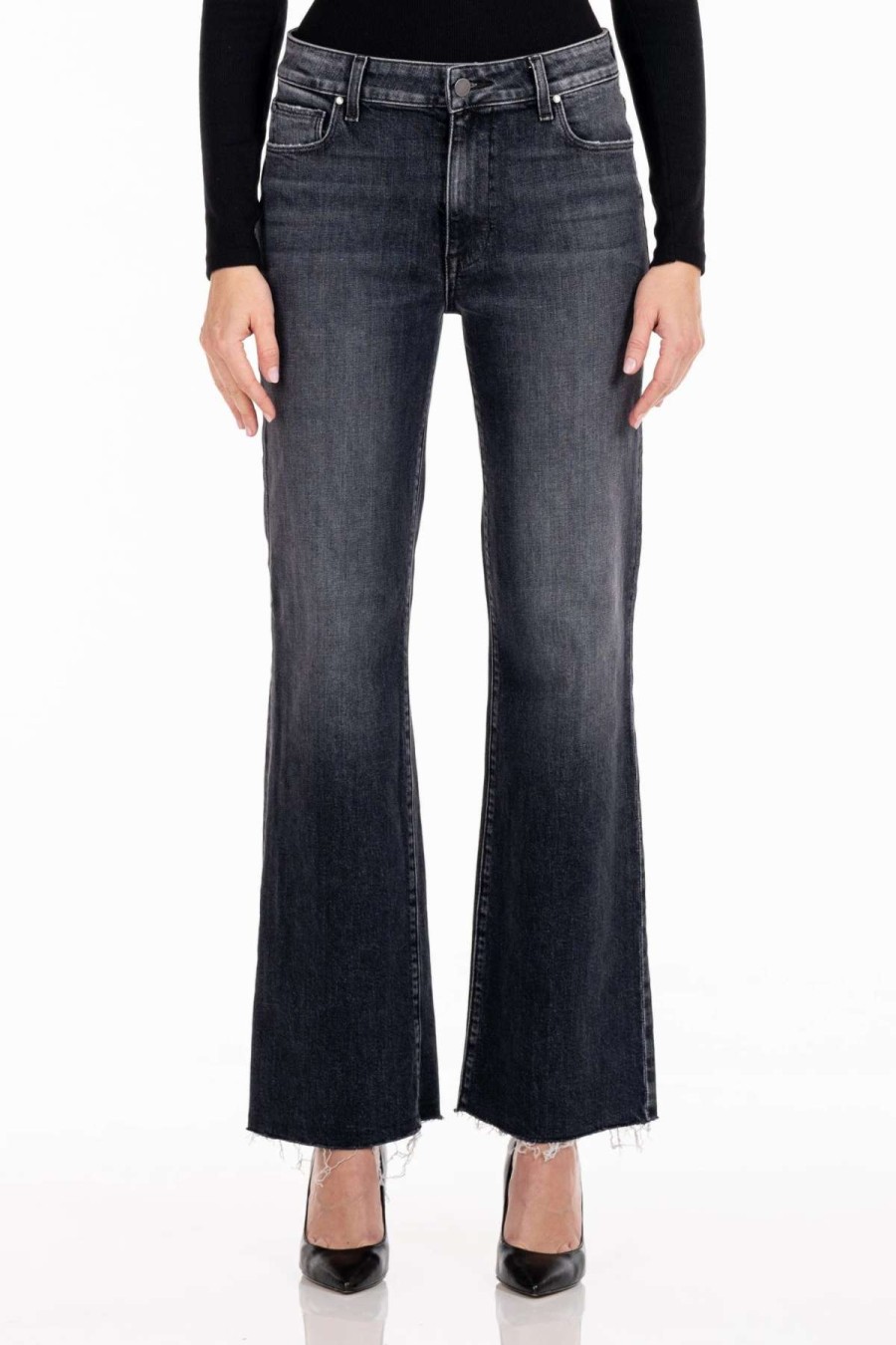 Best Fidelity Denim Katie Pant Onyx