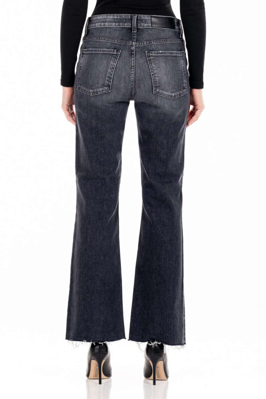 Best Fidelity Denim Katie Pant Onyx