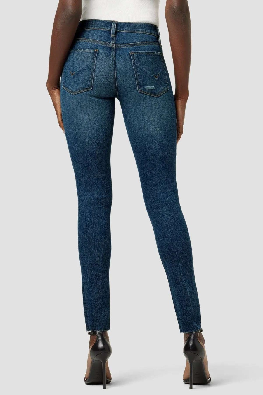 Clearance Hudson Jeans Krista Low-Rise Super Skinny Ankle Jean Smooth