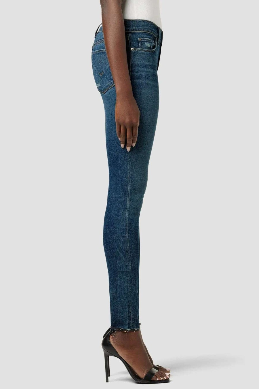 Clearance Hudson Jeans Krista Low-Rise Super Skinny Ankle Jean Smooth