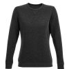 Best Sols Womens/Ladies Sully Marl Sweatshirt Charcoal