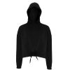 Online Tridri Womens/Ladies Cropped Oversize Hoodie ( ) Black