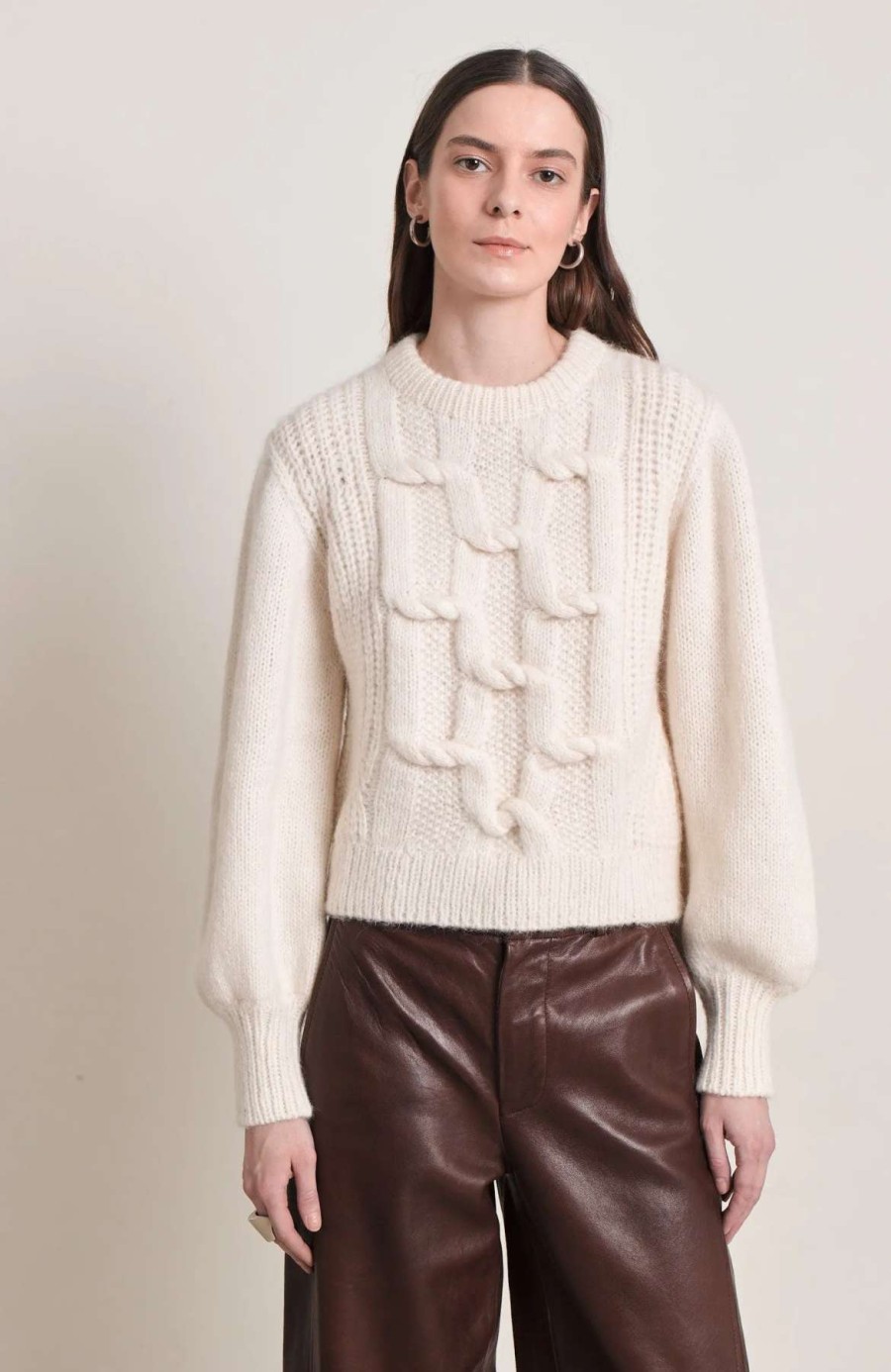 Hot Eleven Six Marlowe Sweater Ivory