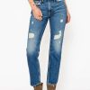 Clearance Noend Denim Claude High Rise Straight Jeans Santa Cruz