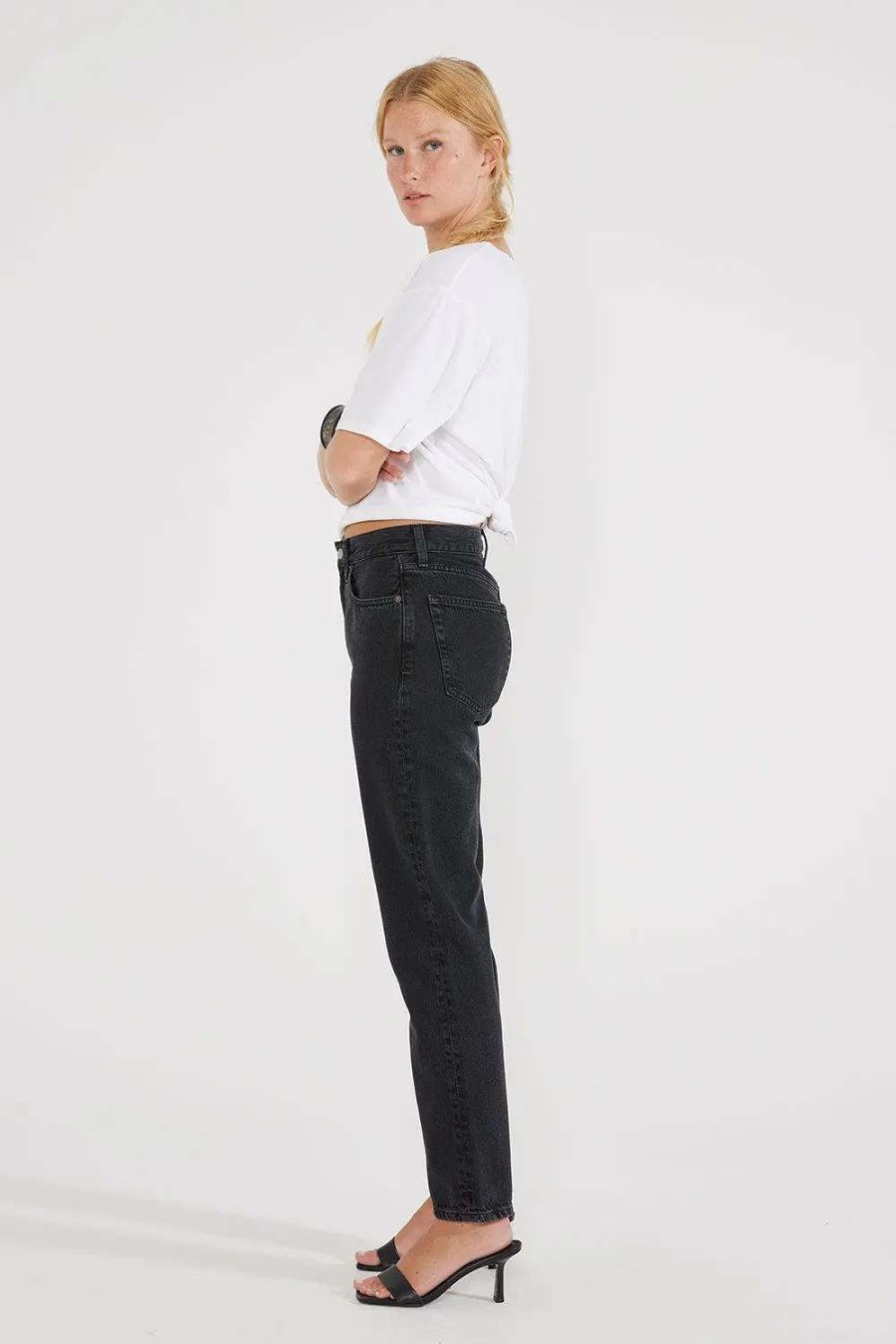 Hot Etica Finn Slim Straight Black Rock