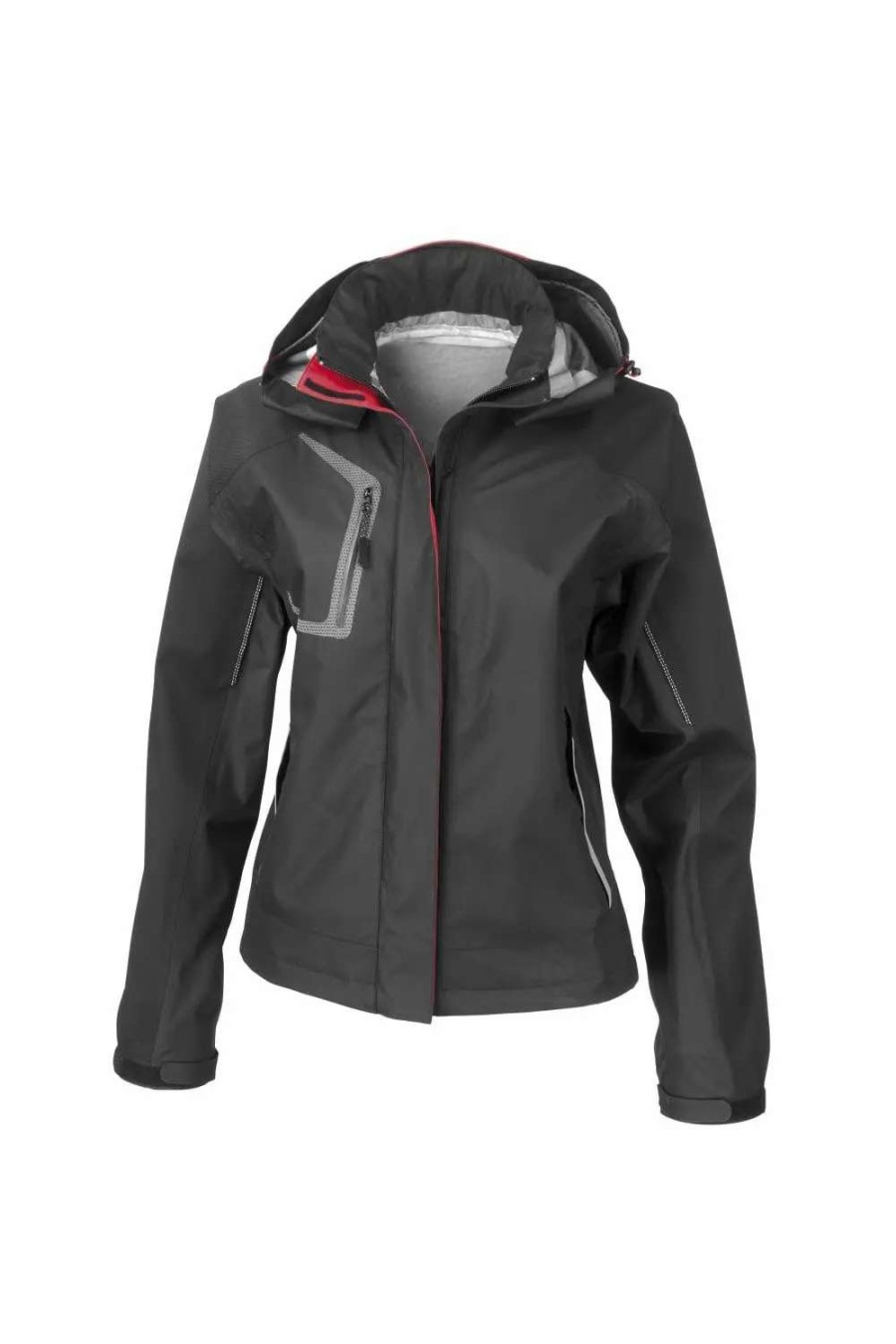 Wholesale Spiro Womens/Ladies Nero Premium Outdoor Sports Jacket (Waterproof & Breathable) ( ) Black