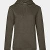 Wholesale B&C B&C Womens/Ladies Queen Hoody Khaki