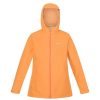 Online Regatta Womens/Ladies Hamara Iii Waterproof Jacket Papaya