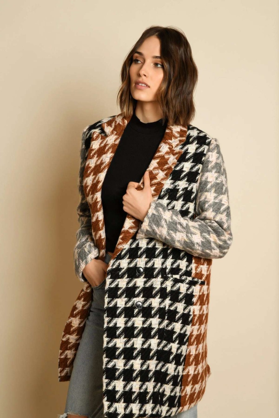 Best Hutch Neely Coat Colorblocked