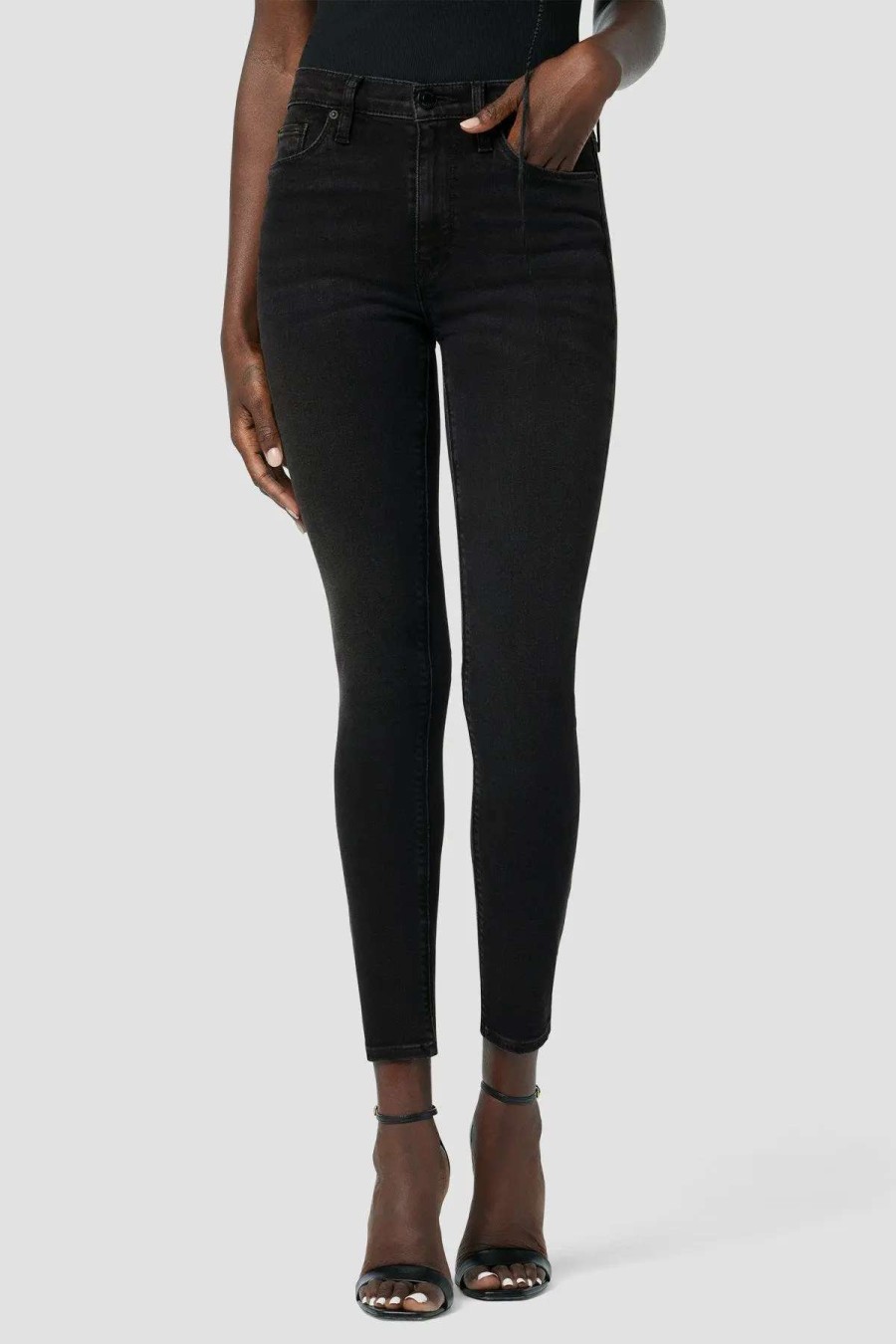 Hot Hudson Jeans Barbara High-Rise Super Skinny Ankle Jeans Twinkle