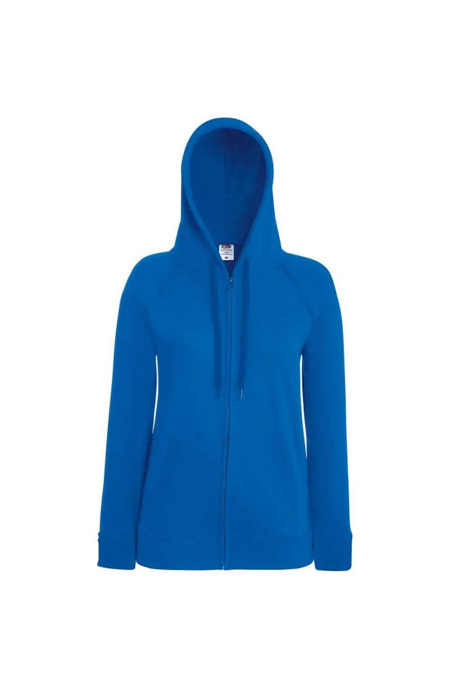 New Of The Loom Fruit Of The Loom Ladies Fitted Hooded Sweatshirt ( ) Royal