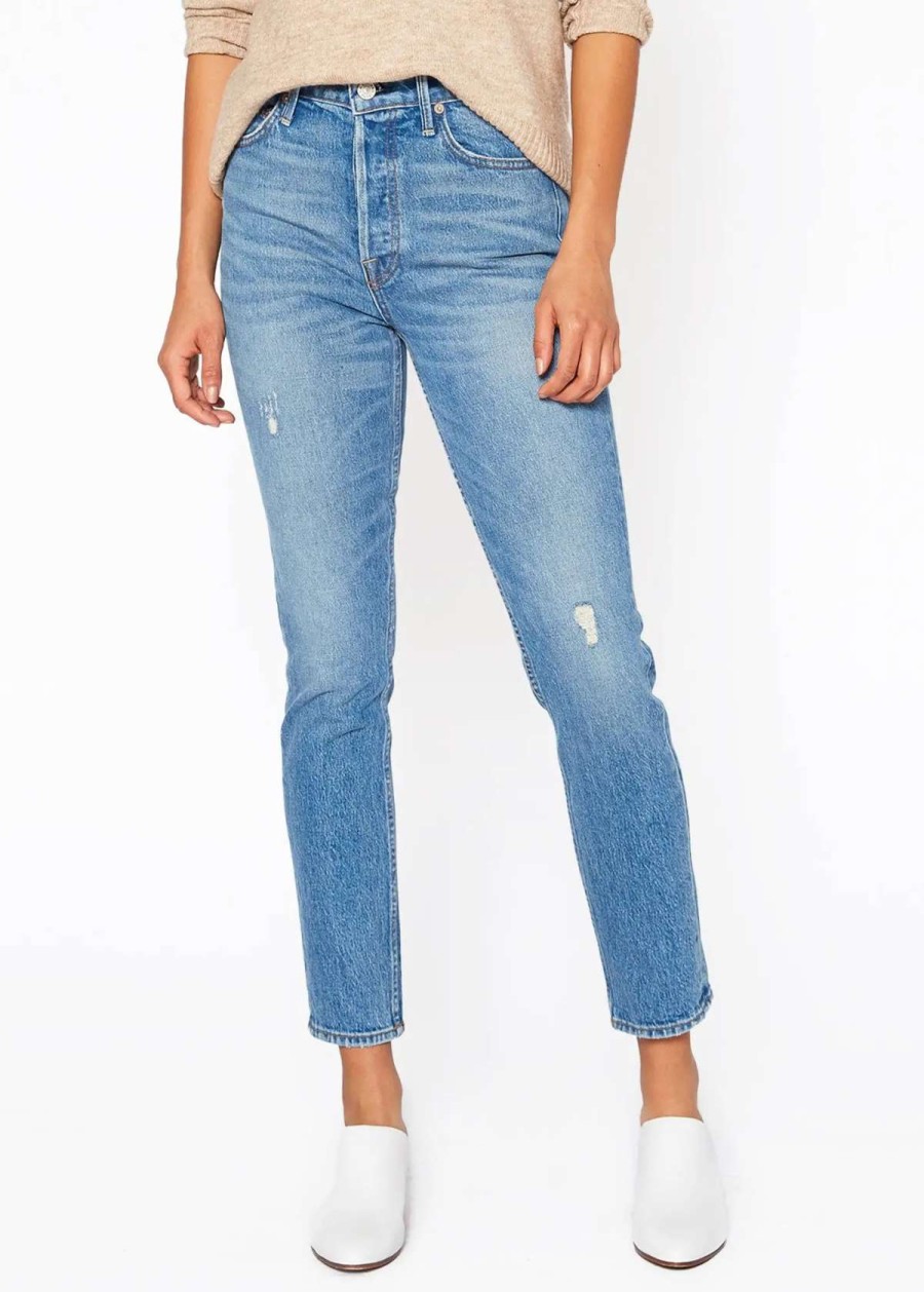 New Noend Denim Ida Slim In Barb