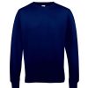 Hot Awdis Just Hoods Awdis Unisex Crew Neck Plain Sweatshirt (280 Gsm) ( ) New French Navy