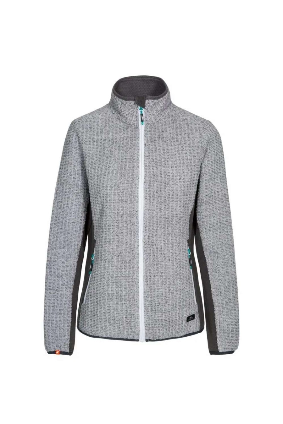 Hot Trespass Womens/Ladies Liggins Fleece Jacket ( ) Gray Marl