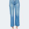 Best Noend Queen Wide Leg Crop Jeans In Lawrence Denim