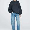 Hot Anine Bing Harvey Sweatshirt Dark Washed Black