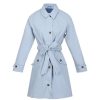 Hot Regatta Womens/Ladies Giovanna Fletcher Collection Madalyn Trench Coat Ice Grey